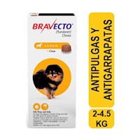 Bravecto Antipulgas para Perros 112.5 mg 2 - 4.5 Kg